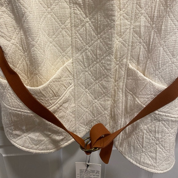 Zara Belted Sweater Jacket Cardigan Size M-L NWT - Picture 8 of 15